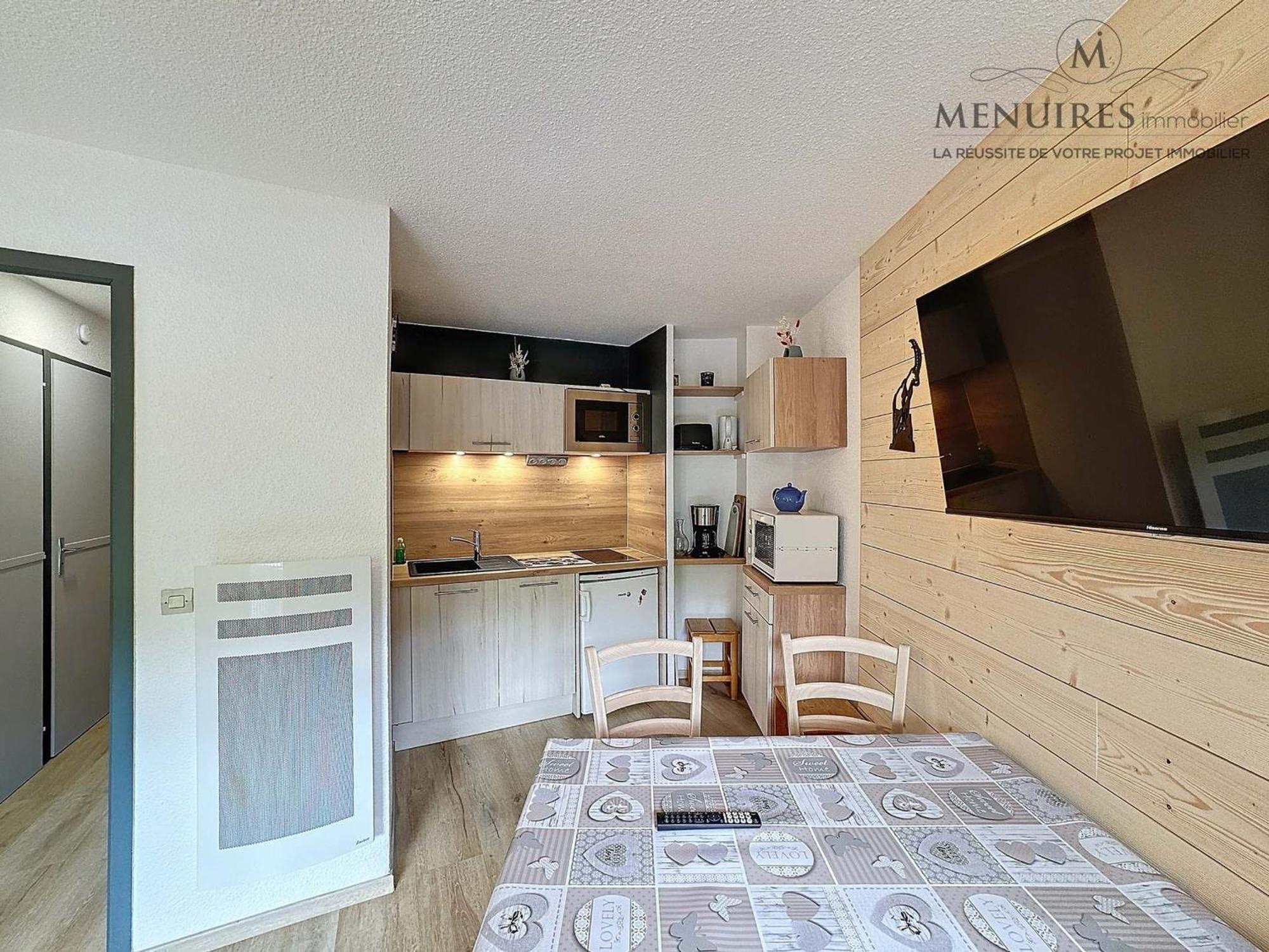 Studio + Cabine 4 Pers, 24M² - Les Bruyeres, Ski Aux Pieds, Residence Carlines II - Fr-1-178-106 Saint-Martin-de-Belleville Exterior foto